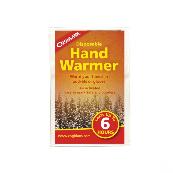 Одноразовые самонагревающиеся грелки для рук Coghlan's Disposable Hand Warmers 4 шт.