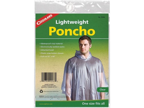Пончо-дождевик туристический Coghlan's Emergency Poncho