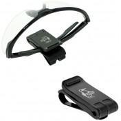 Зажим для очков на козырек в автомобиле Chums Glasshopper Visor Clip (черный) — основное фото