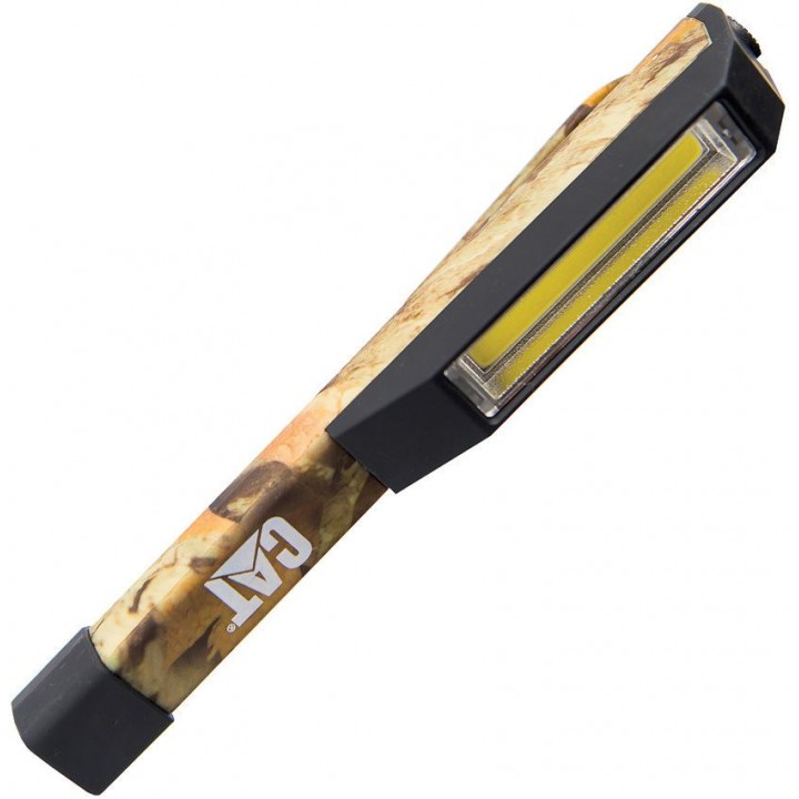 Карманный рабочий фонарь на батарейках AAA Caterpillar Pocket COB Worklight (камуфляж)