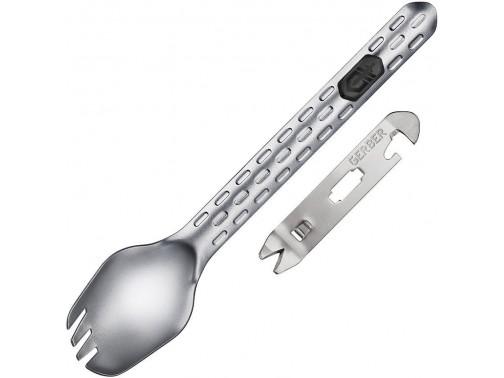 Ложка-вилка спорк-мультитул Gerber Devour Multi-Fork (серебристый)
