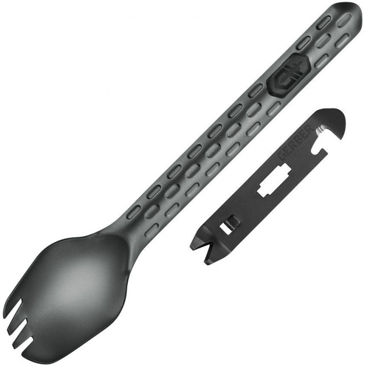 Ложка-вилка спорк-мультитул Gerber Devour Multi-Fork (серый)
