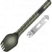 Ложка-вилка спорк-мультитул Gerber Devour Multi-Fork (зеленый) — основное фото