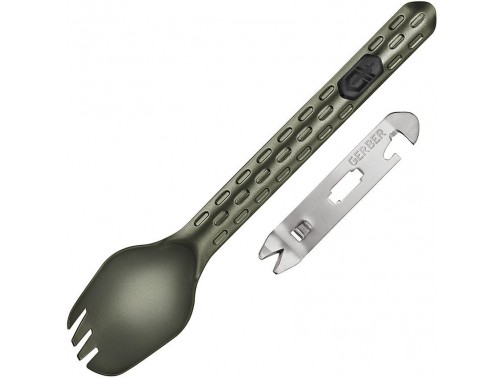 Ложка-вилка спорк-мультитул Gerber Devour Multi-Fork (зеленый)