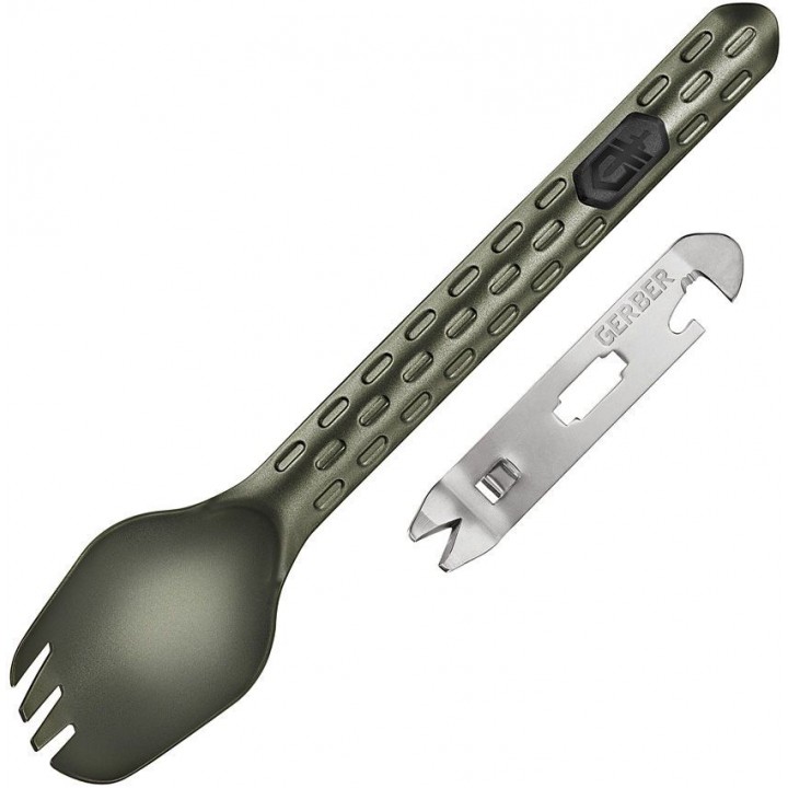 Ложка-вилка спорк-мультитул Gerber Devour Multi-Fork (зеленый)