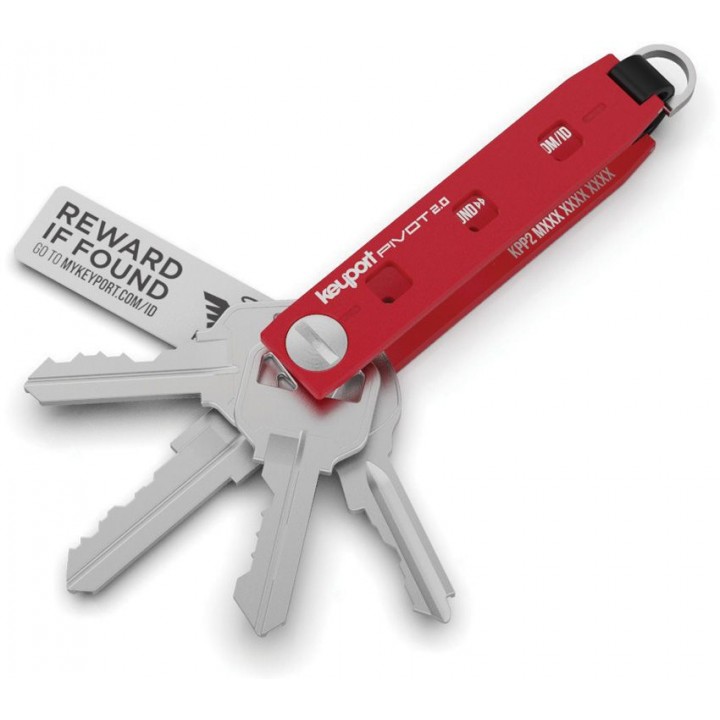 Органайзер для ключей Keyport Pivot 2.0 (красный)