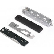 Органайзер для ключей с мультитулом, ножом и фонарем Keyport Pivot 1.0 Outdoor Bundle (серебристый) — основное фото