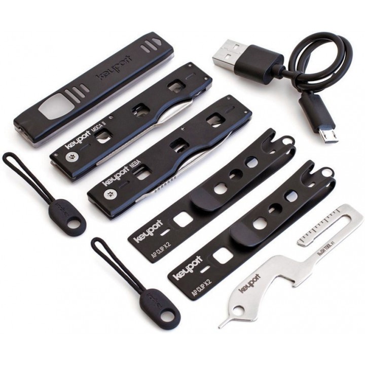 Набор инструментов для органайзера Pivot 1.0 Keyport Anywhere Tools Everyday Carry Bundle