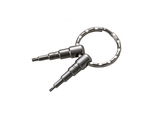 Инструмент для ключной связки с битами Torx T6 и Torx T8 lionSTEEL KKR 68