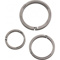 Набор титановых колец для ключей и снаряжения Maratac Living Titanium Spring Clip - Tri Pack (Gen 2)