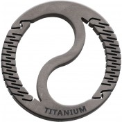 Двойное кольцо для ключей и аксессуаров Maratac Dual Titanium Living Spring Ring — основное фото