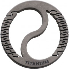 Двойное кольцо для ключей и аксессуаров Maratac Dual Titanium Living Spring Ring