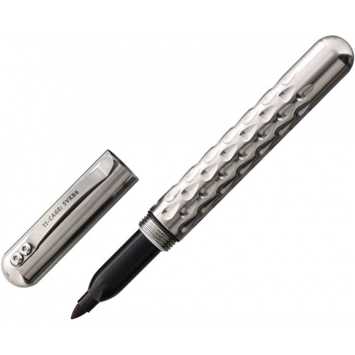 Титановый маркер-контейнер Maratac Signator Titanium Permanent Marker / Vault