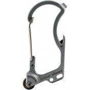 Карабин-мультитул с огнивом Outdoor Element Firebiner (серебристый) — основное фото