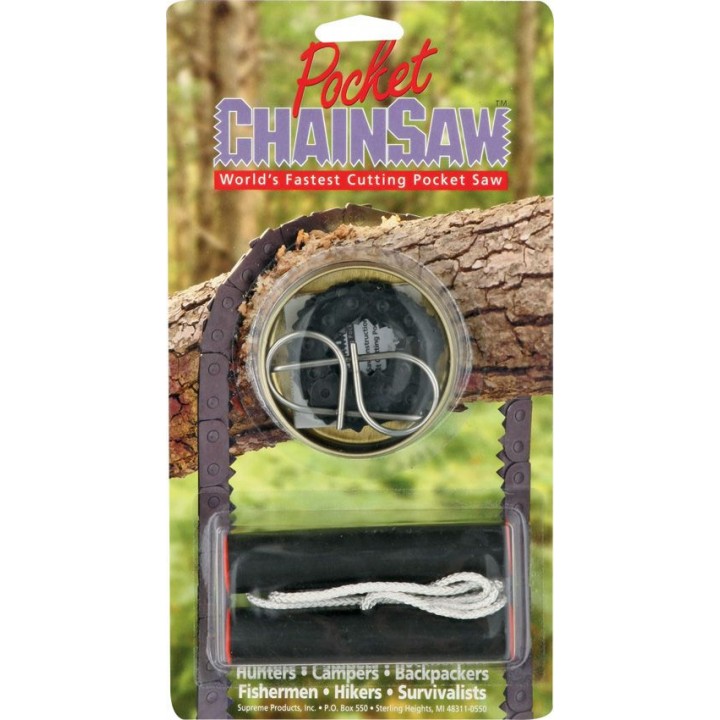 Карманная цепная ручная армейская пила Supreme Products Pocket Chainsaw