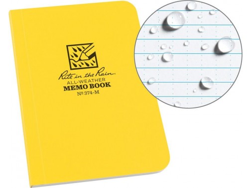 Всепогодная непромокаемая записная книжка Rite in the Rain № 374-M
