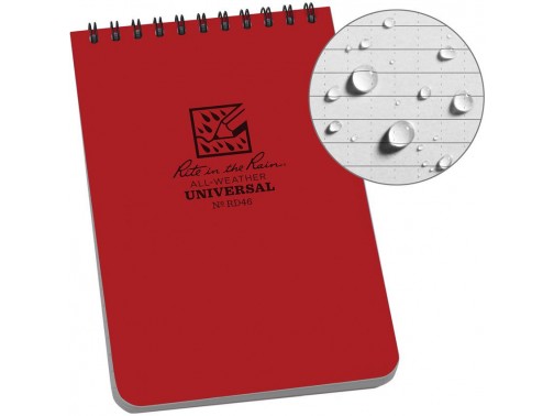 Всепогодный непромокаемый блокнот Rite in the Rain № RD46