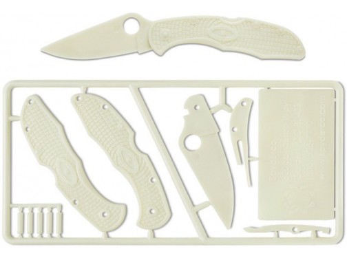 Набор для сборки пластикового ножа Spyderco Plastic Kit C11 Delica 4 PLKIT1
