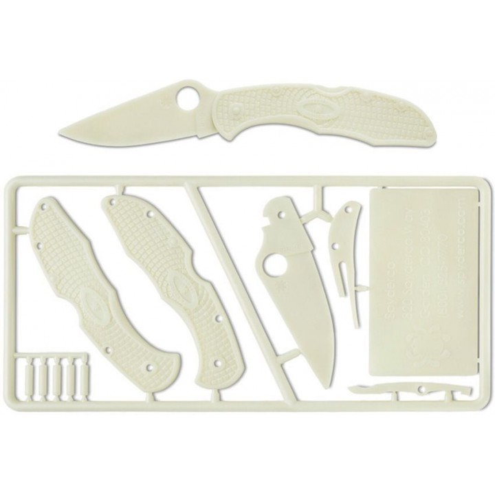 Набор для сборки пластикового ножа Spyderco Plastic Kit C11 Delica 4 PLKIT1