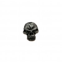 Бусина для темляка из паракорда Schmuckatelli Co. Emerson Skull Bead (олово, черный)