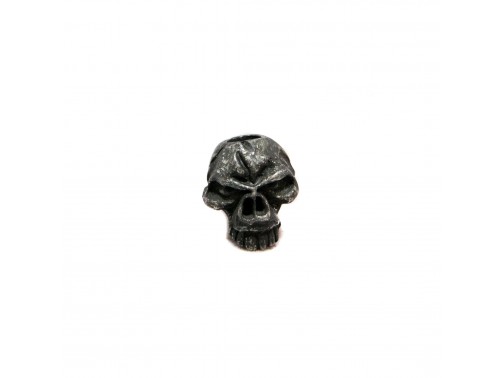 Бусина для темляка из паракорда Schmuckatelli Co. Emerson Skull Bead (олово, черный)