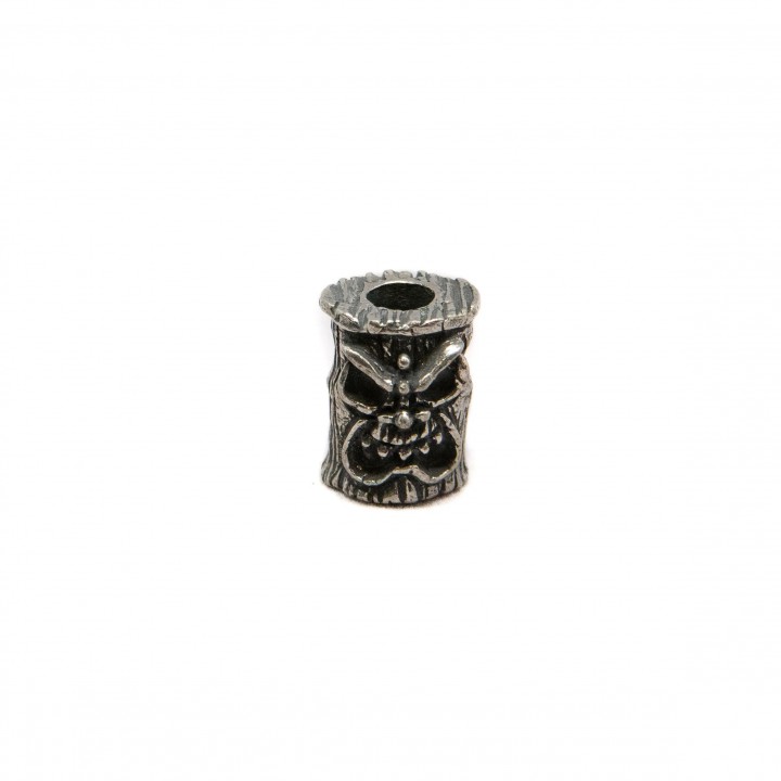 Бусина для темляка из паракорда Schmuckatelli Co. Ona Tiki Bead (олово)
