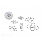 Набор колец для ключей и аксессуаров № 1 TEC Accessories Split Ring Kit — основное фото