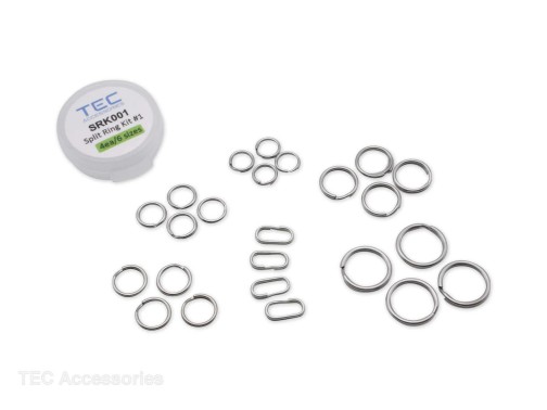 Набор колец для ключей и аксессуаров № 1 TEC Accessories Split Ring Kit