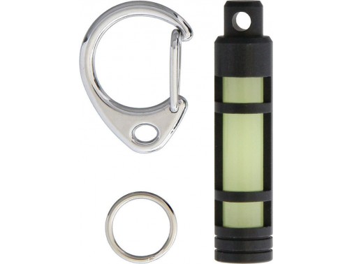 Светящийся брелок-маркер TEC Accessories TEC-A3 Aluminum Embrite Glow Fob (черный)