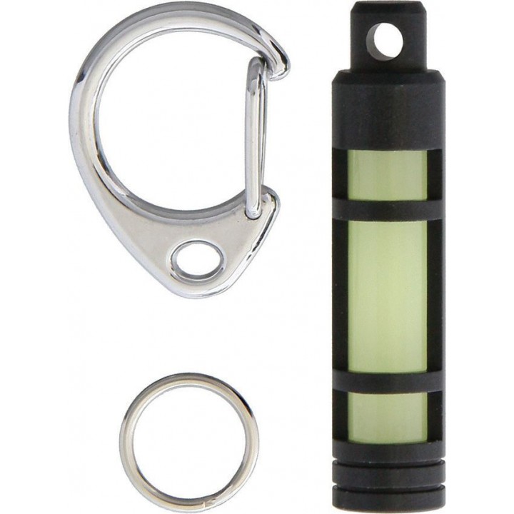Светящийся брелок-маркер TEC Accessories TEC-A3 Aluminum Embrite Glow Fob (черный)