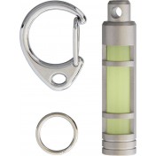 Светящийся брелок-маркер TEC Accessories TEC-S3 Stainless Steel Embrite Glow Fob (серебристый) — основное фото