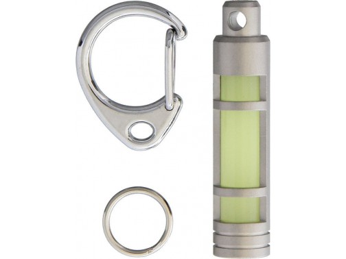 Светящийся брелок-маркер TEC Accessories TEC-S3 Stainless Steel Embrite Glow Fob (серебристый)