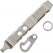Компактный инструмент-ломик TEC Accessories Ti-Pry Titanium Pry Bar: Keychain Edition — основное фото