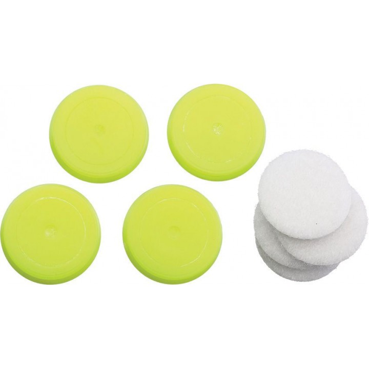 Светящаяся патч-нашивка на велкро TEC Accessories Embrite Glow Dots (желтый)