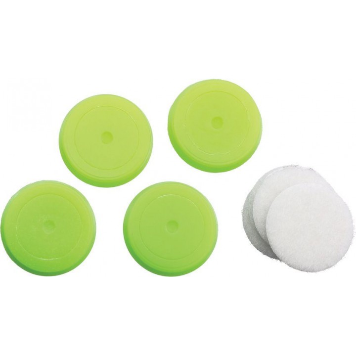 Светящаяся патч-нашивка на велкро TEC Accessories Embrite Glow Dots (ярко-зеленый)