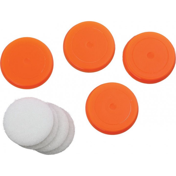 Светящаяся патч-нашивка на велкро TEC Accessories Embrite Glow Dots (оранжевый)
