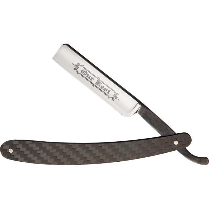 Классическая опасная бритва Giesen &amp; Forsthoff Straight Razor Carbon Fiber