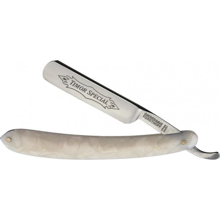 Классическая опасная бритва Giesen &amp; Forsthoff Straight Razor Mother of Pearl