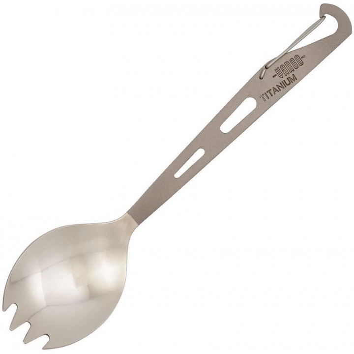 Туристическая титановая ложка-вилка спорк Vargo Titanium Eagle Spork