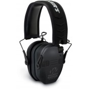 Активные защитные стрелковые наушники Walker's Razor Slim Quads BT Electronic Muff (черный) — основное фото