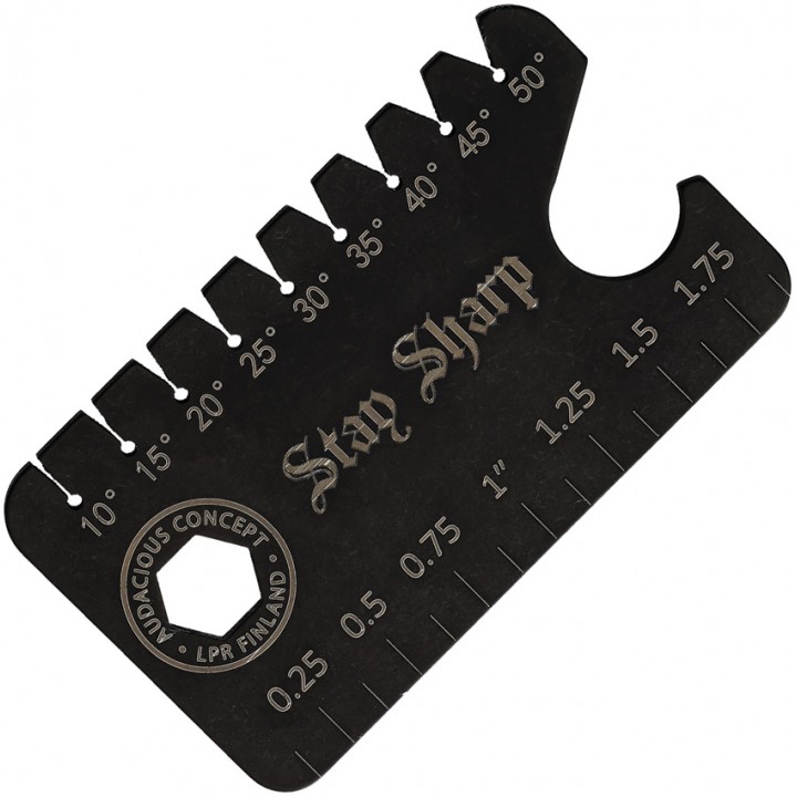 Армейский жетон-мультитул Audacious Concept Dog Tag 3.0 Anglefinder (Black)