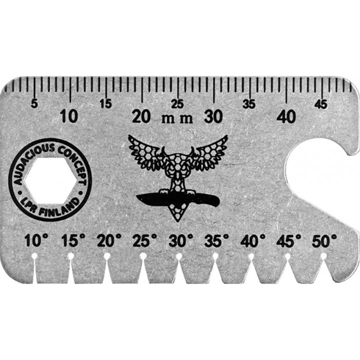 Армейский жетон-мультитул Audacious Concept Dog Tag 3.0 Anglefinder (Stonewash)
