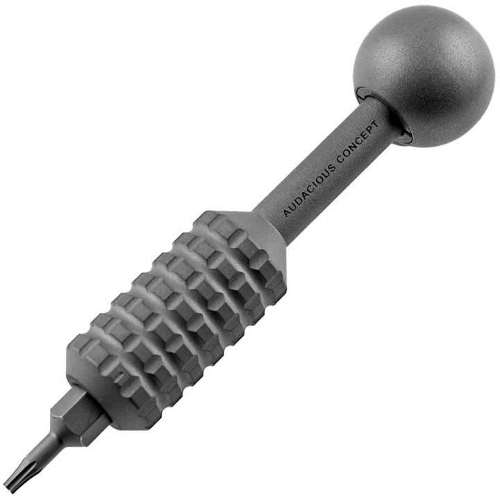 Титановый инструмент-отвертка для ножей Audacious Concept Titanium Knife Tool 5.0 (Bead Blast)