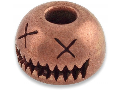 Бусина из меди для темляка из паракорда Audacious Concept Smiley Face Bead Medium