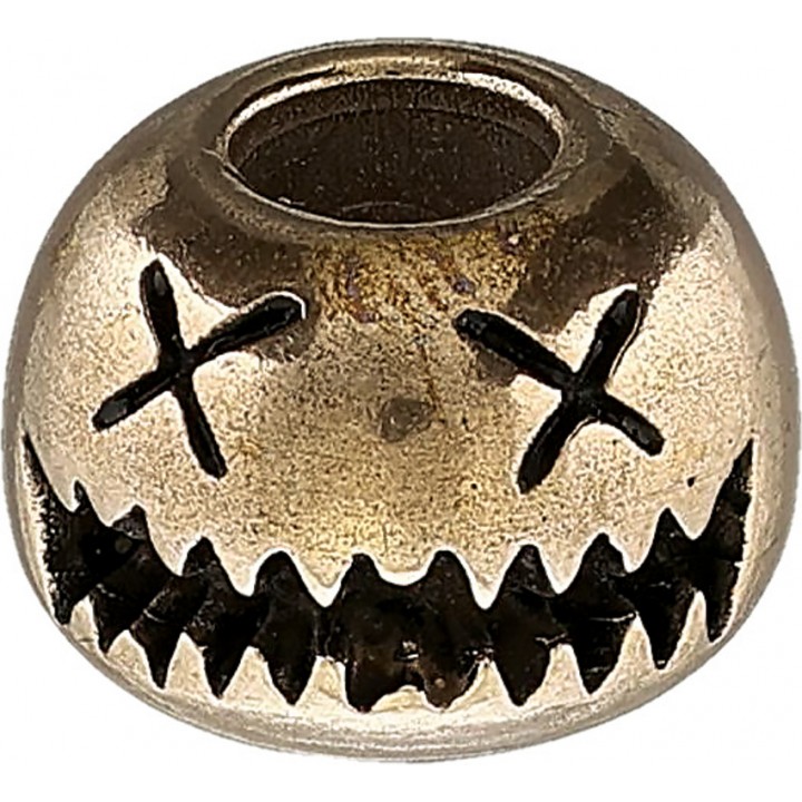 Бусина из бронзы для темляка из паракорда Audacious Concept Smiley Face Bead Small
