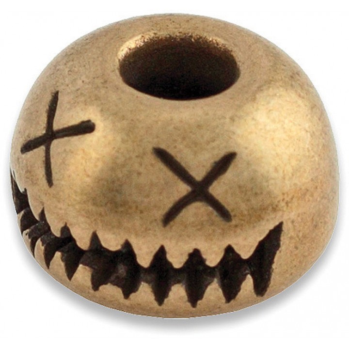 Бусина из бронзы для темляка из паракорда Audacious Concept Smiley Face Bead Medium