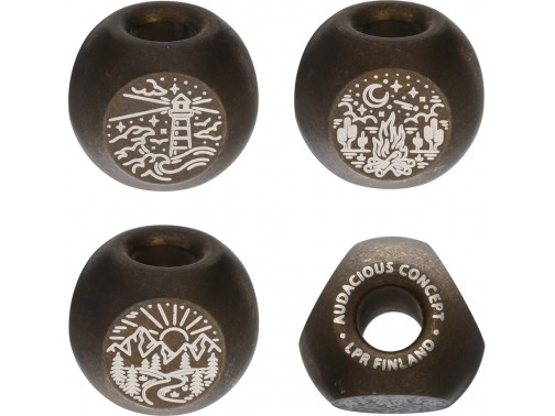 Бусина из титана для темляка из паракорда Audacious Concept Adventurer Bead (Bronze)