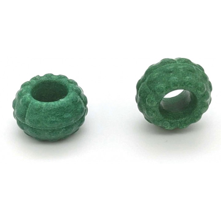 Бусина для темляка из паракорда Chroma Scales Blocks Bead (Green)