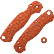 Сменные накладки для ножей Spyderco Para Military 2 Chroma Scales (Orange Cells) — основное фото
