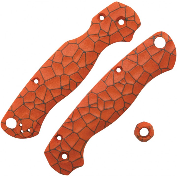 Сменные накладки для ножей Spyderco Para Military 2 Chroma Scales (Orange Cells)